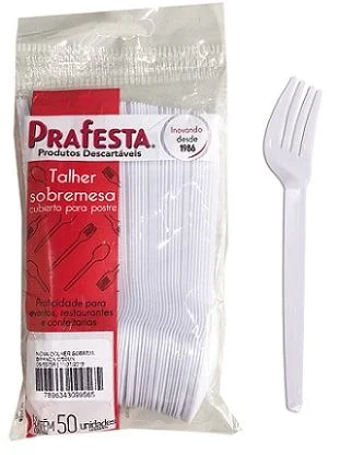 Garfo Premium Branca 50UN